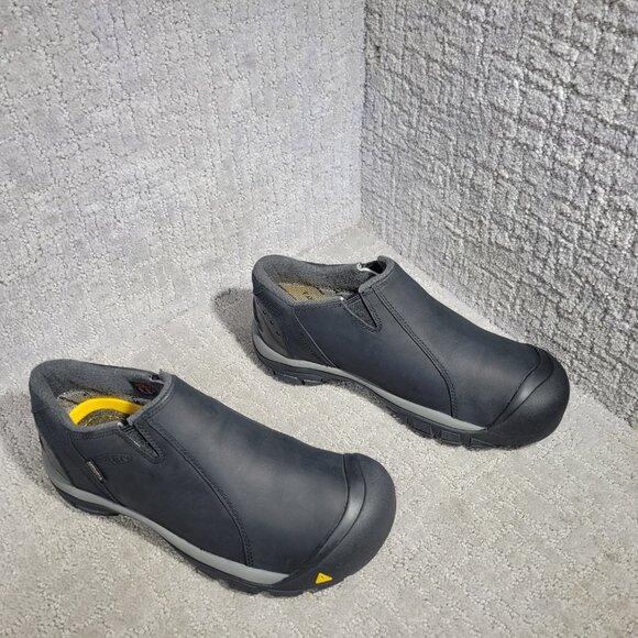 Keen Brixen Men's Size US 8 Black/Gargoyle Waterproof Shell Back Hiking Shoes. - Picture 9 of 10